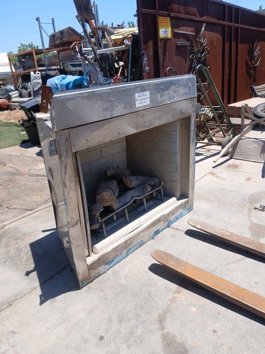 Outside Fireplace Facial