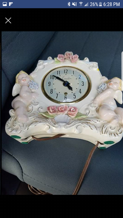 Antique Angel Clock stunning!