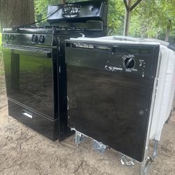 Hotpoint Stove And Dishwasher 