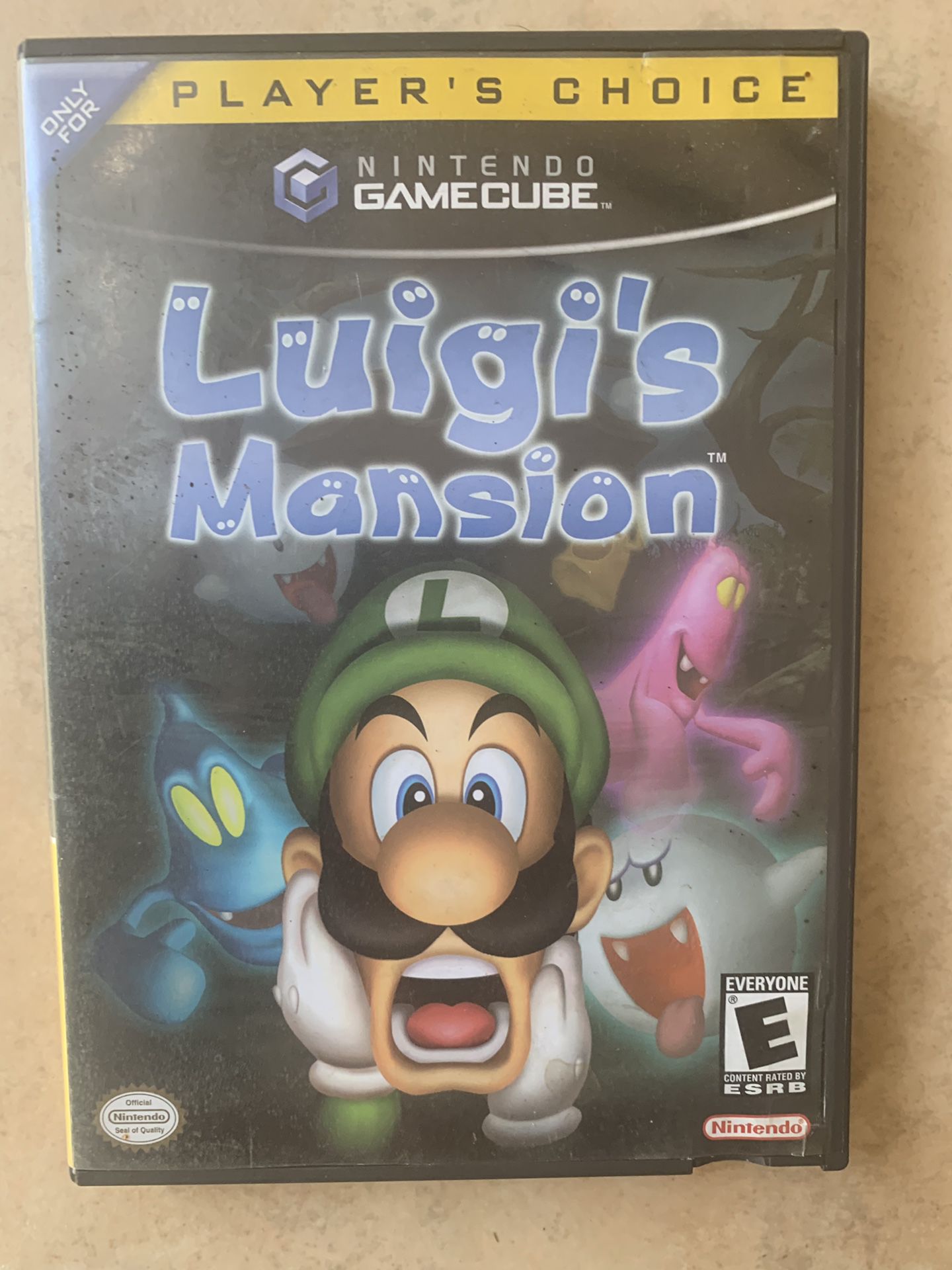 Luigi’s mansion game cube