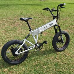 ebike LUNA silver 48v 1000w New Battery 