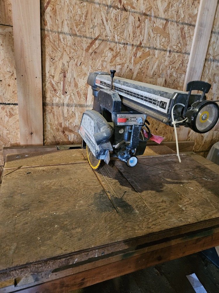 Craftsman 10" Radial Arm Saw