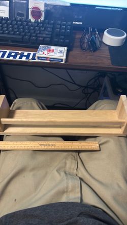 15” wooden shelf (Hangable)