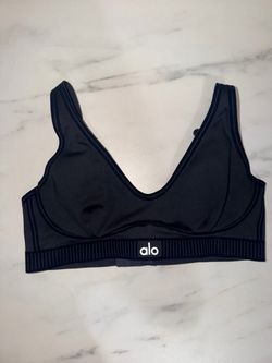 Alo Yoga Black Sports Bra (Size M)