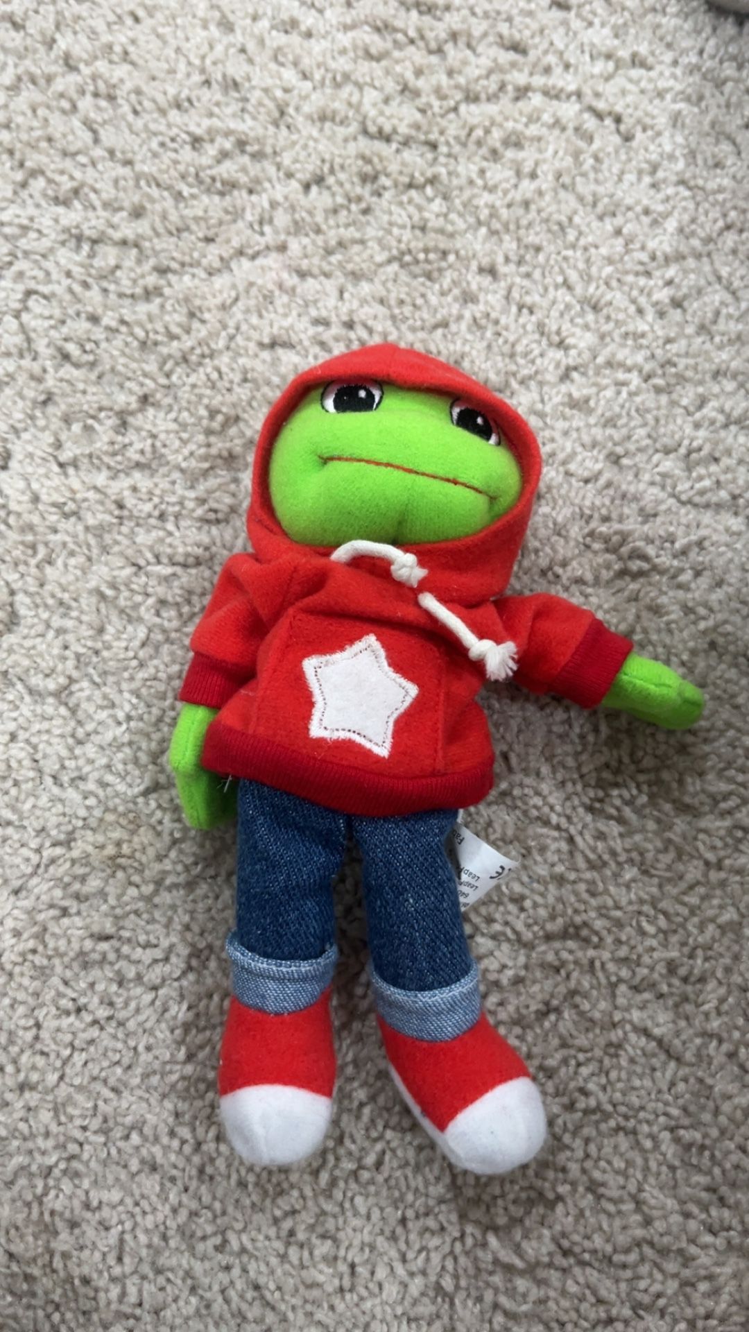 Super rare vintage leapfrog stuffed animal