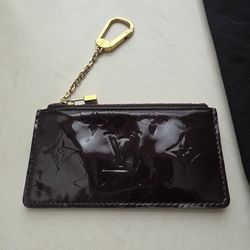 Louis Vuitton Amarante Monogram Vernis Key Cles