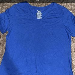 Blue 2X shirt
