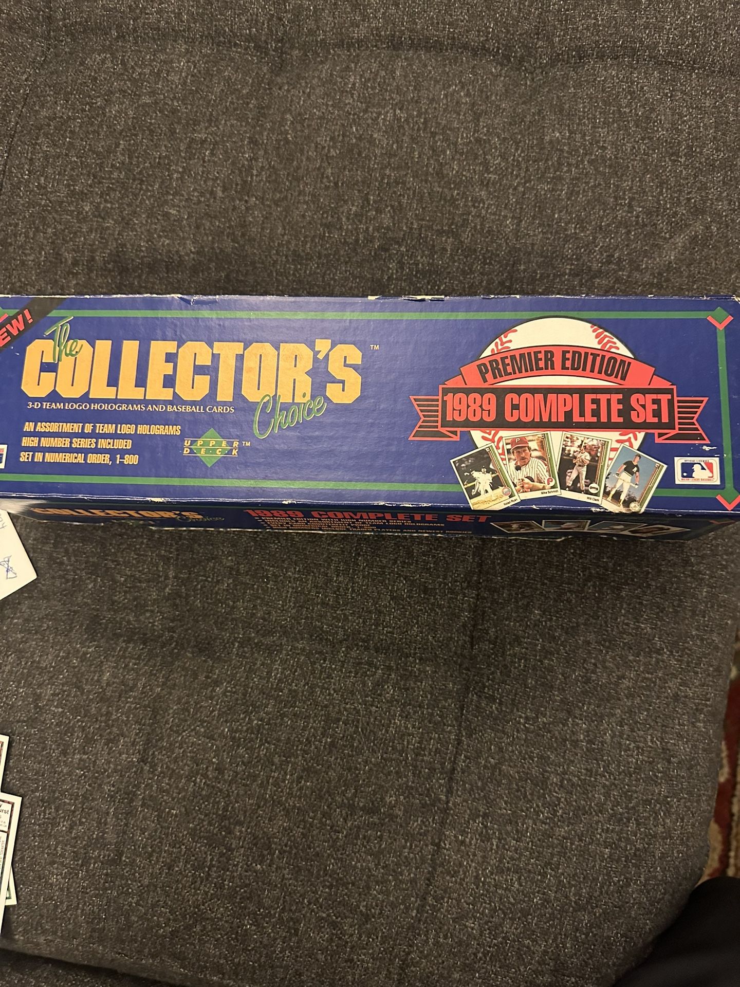 1989 Upper Deck Collectors Choice Premier Edition Complete Set unsealed