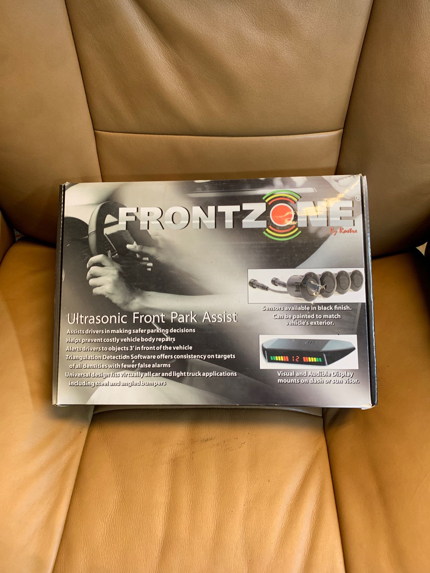 Frontzone ultrasonic park assist car radar backup beeper parking sensors