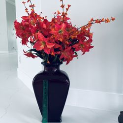 Beautiful Flower And Large Vase