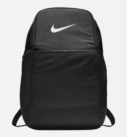 UNIQUE🔥 XL ✅ Nike Brasilia XL Backpack Black Bag Laptop Compartment BA5959-010