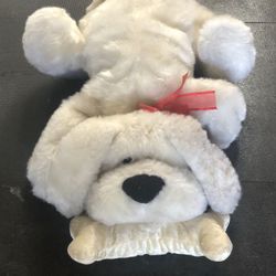 Doggie With Bone Stuff Animal 