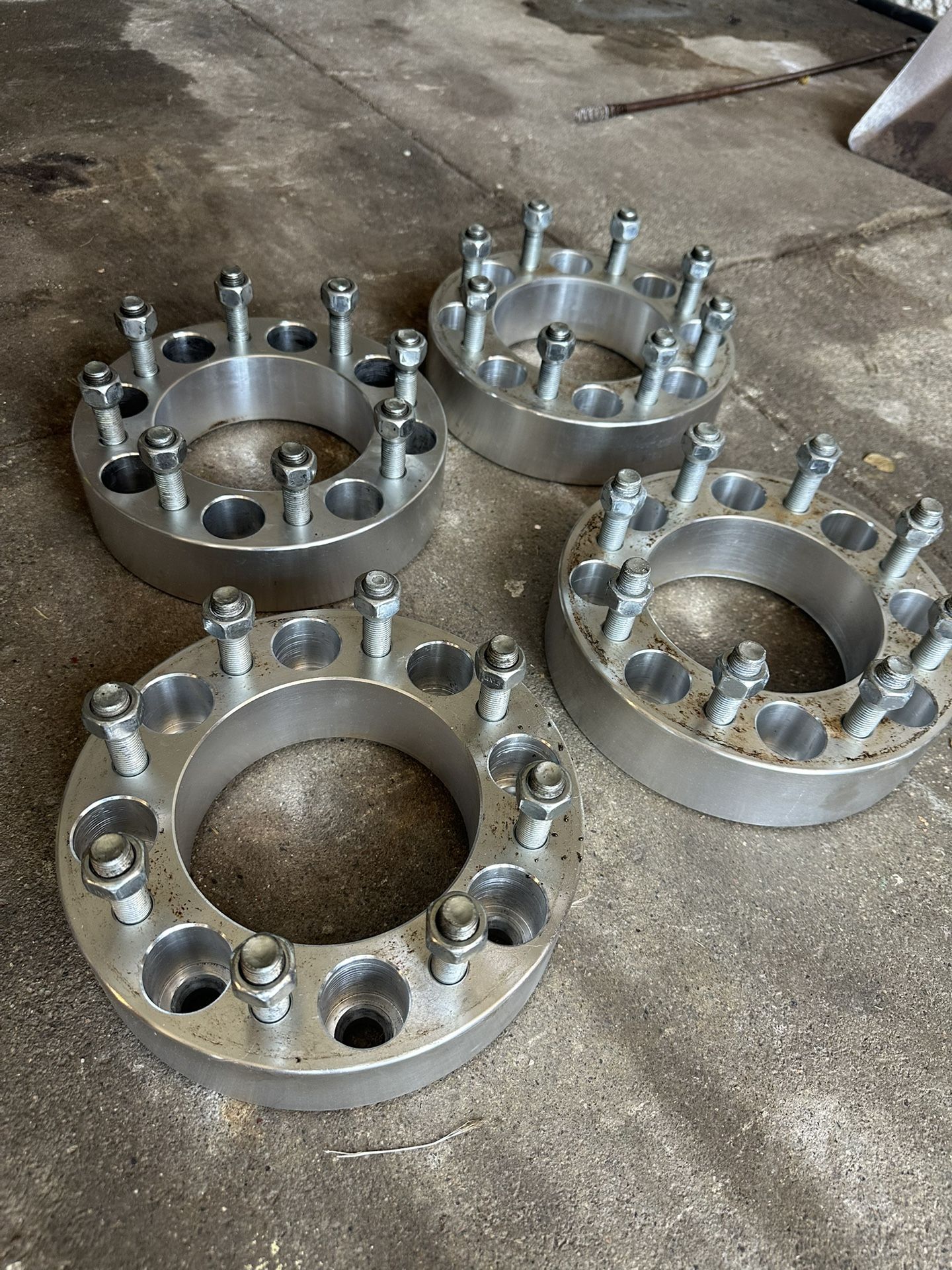 Ford 8x170 wheel spacers 2” thick