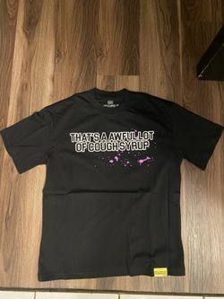 Awful lot of cough syrup t-shirt size M,XL