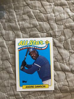 Andre Dawson Baseball Card