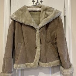 Shearling Leather Coat