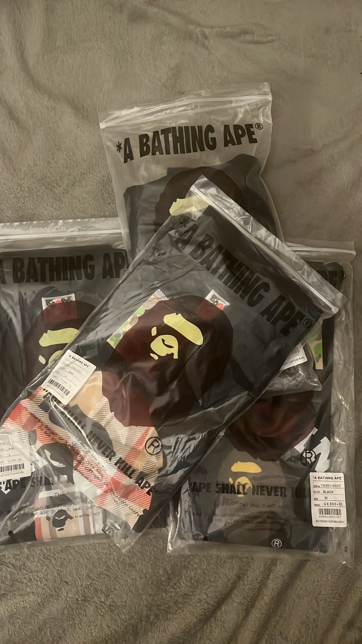 Bape Tee 40 Each