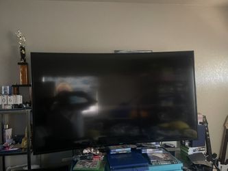 Tv 65 inch curve tv with remote tele Samsung con control 65 pulgadas