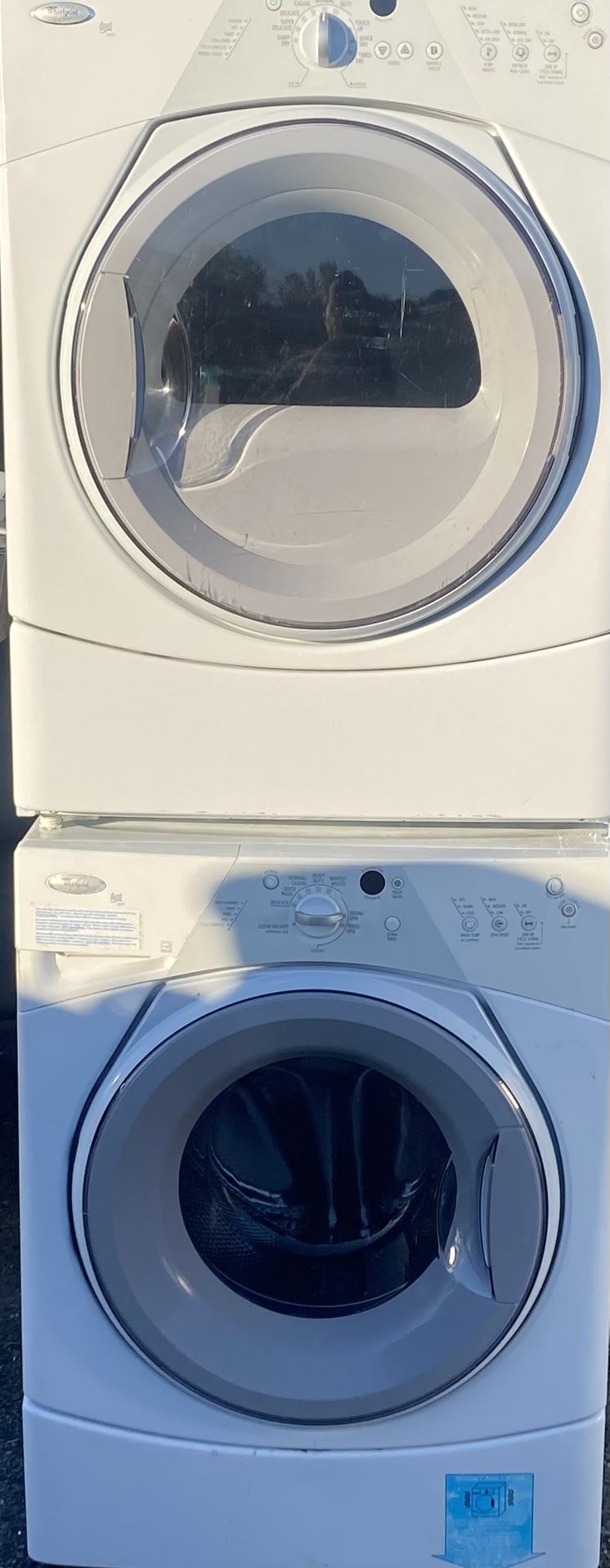 whirlpool front load washer and dryer