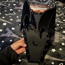 Ladies Bat coffin mini backpack