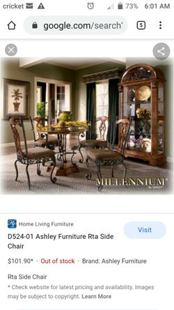 Ashley furniture RTA side chairs