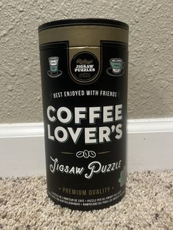 Brand New Coffee Lover’s 500-Piece Jigsaw Puzzle