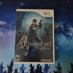 Resident Evil 4 Wii Edition (Nintendo Wii, 2007) CIB w/ Manual - TESTED & WORKS