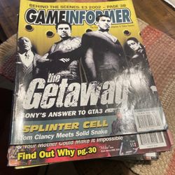 Game Informer Magazine Lot (#111–150) – Early 2000s Retro Gaming – PS2, Xbox, GameCube Era