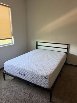 Queen Mattress and Frame