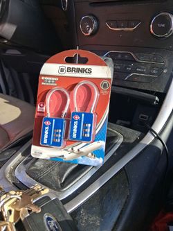 Brinks TSA Combo Luggage Locks 2-Pack