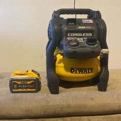 Dewalt Cordless Compressor with Battery 