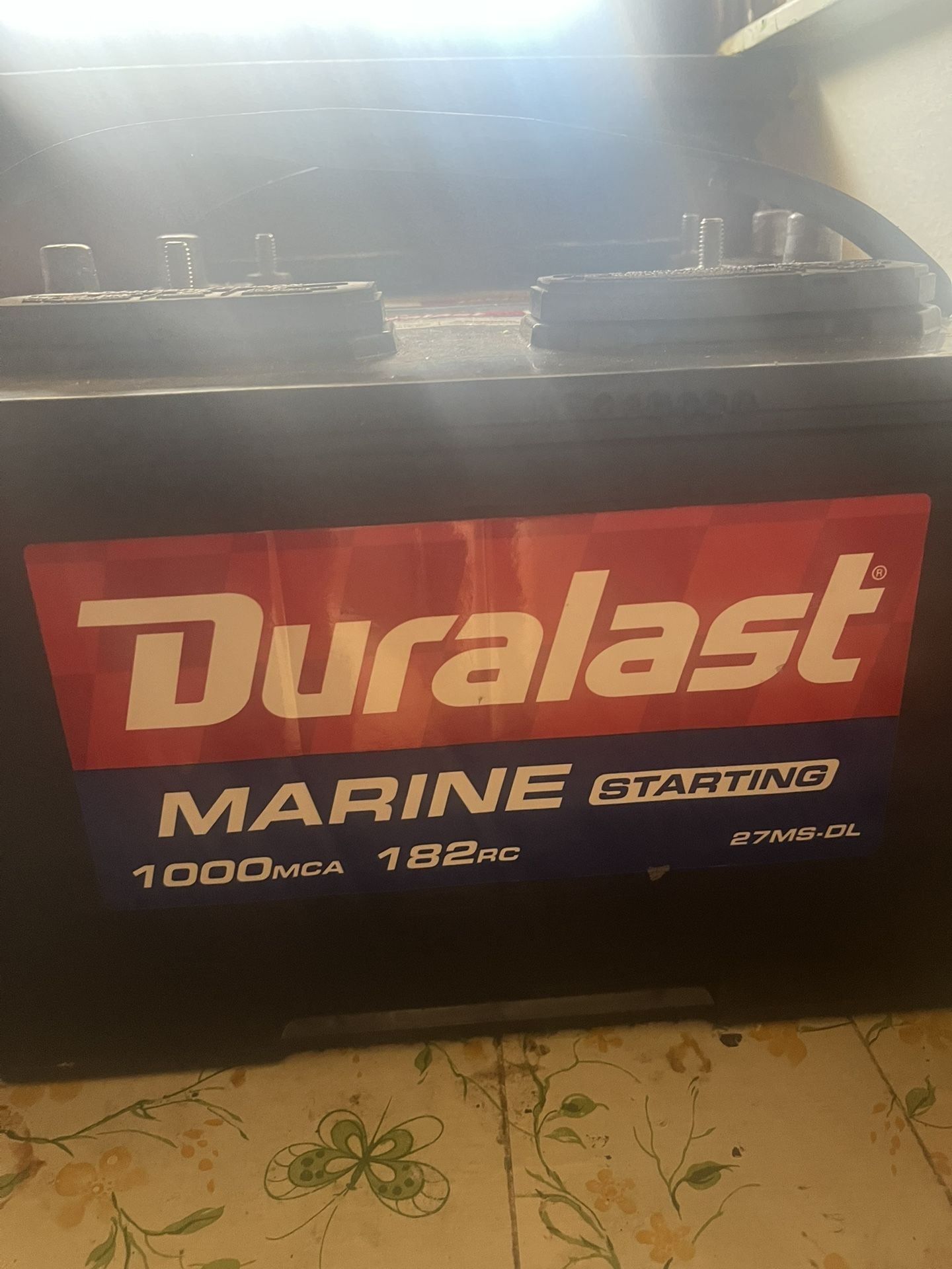 2 Duralast Deepcycle Marine Batteries OBO