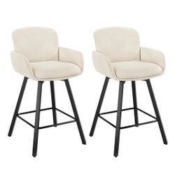 Set of 2 Swivel Barstools