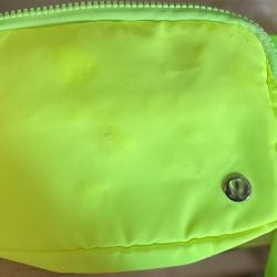 Green Lululemon Belt Bag 