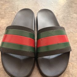 Gucci Web Slide Sandal size 11