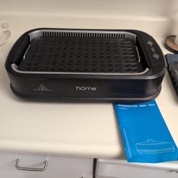 Indoor Smokeless Grill And Griddle 