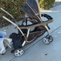 Sit And Stand Stroller 