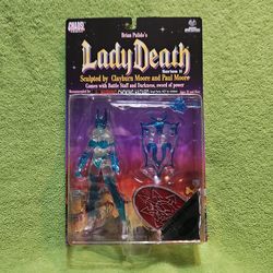 Lady Death 5" Action Figure (Azure Variant)