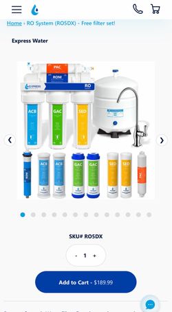 Express Water RO5DX Reverse Osmosis System