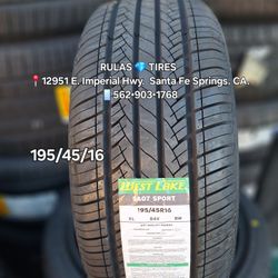 195/45/16 WEST LAKE 🕸Brand new tires / Llantas nuevas ¤ DM