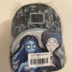 NEW Loungefly Corpse Bride GITD Mini Backpack 2022 SDCC Exclusive 