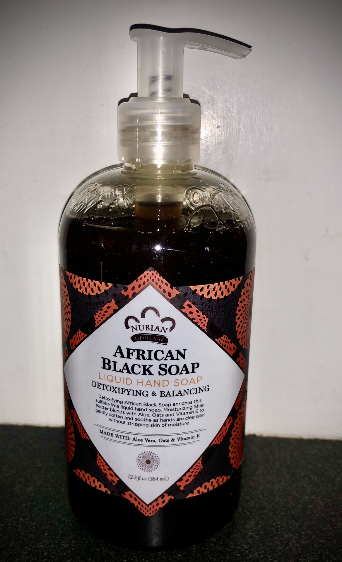 New, Nubian African Black Liquid Soap