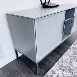 TULLSTORP TV unit, gray, 44 7/8x13 3/4x20 7/8 "