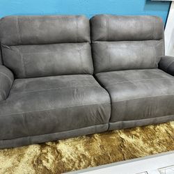 New In Box Ashley Furniture Austere Manual Reclining Sofa