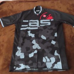 Castelli Attacco Limited Edition Jersey - Men's XL Black/Vortex Gray