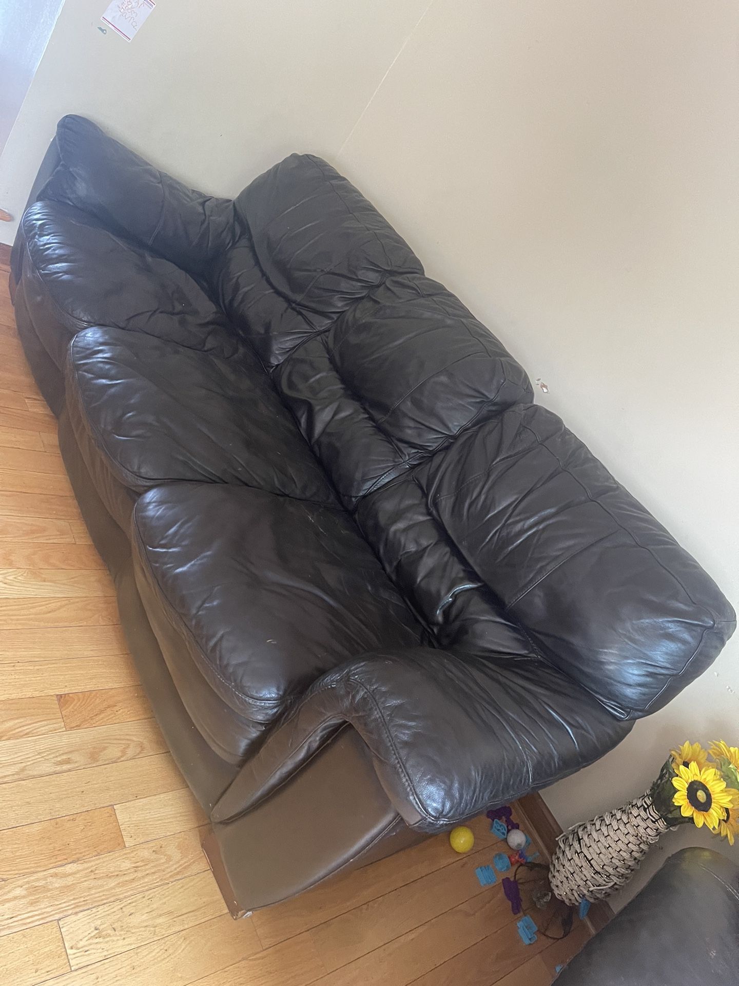 Leather Couch