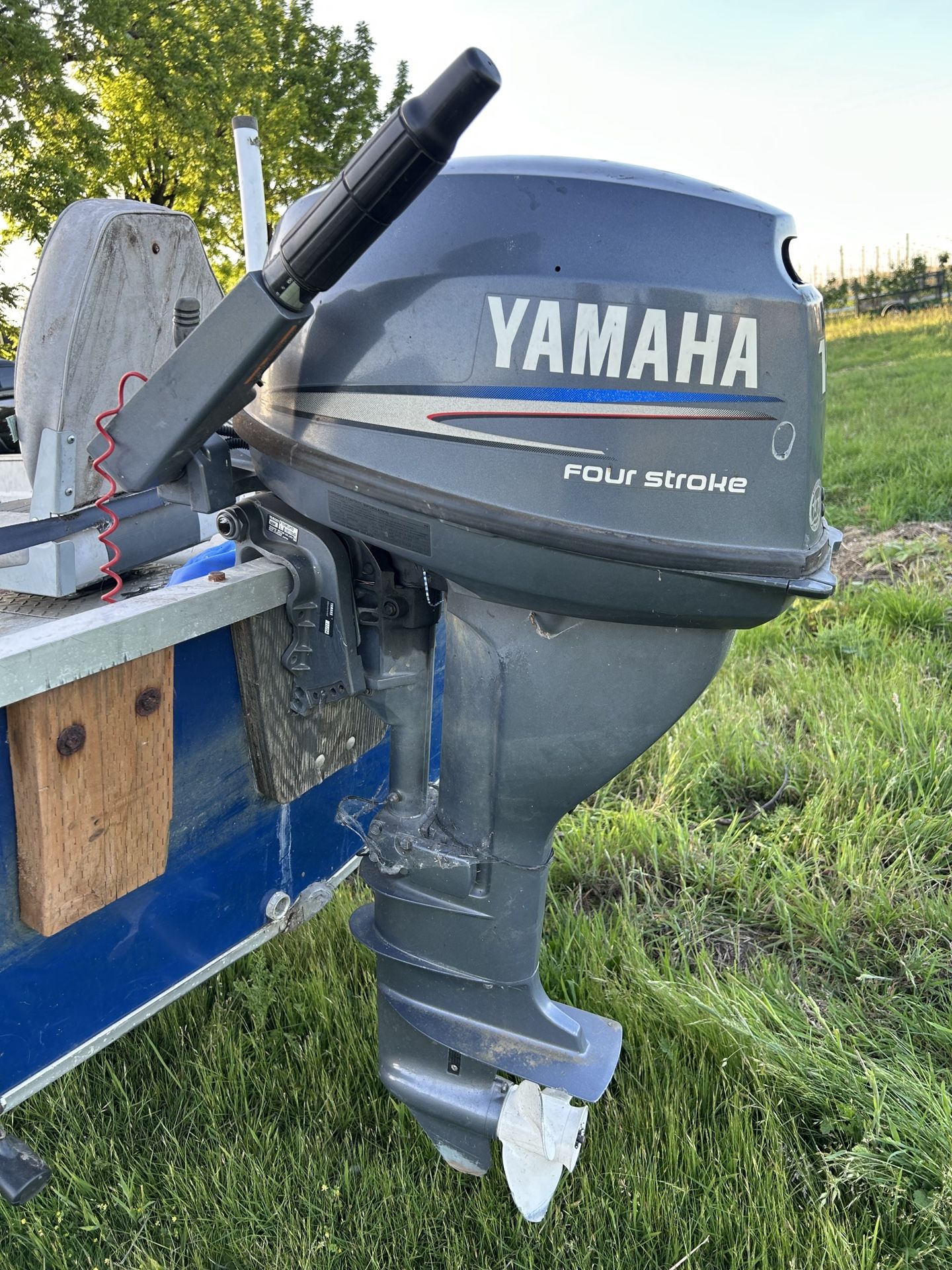 Duo Boat 2005 With Yamaha 15 Hp 4 Stroke