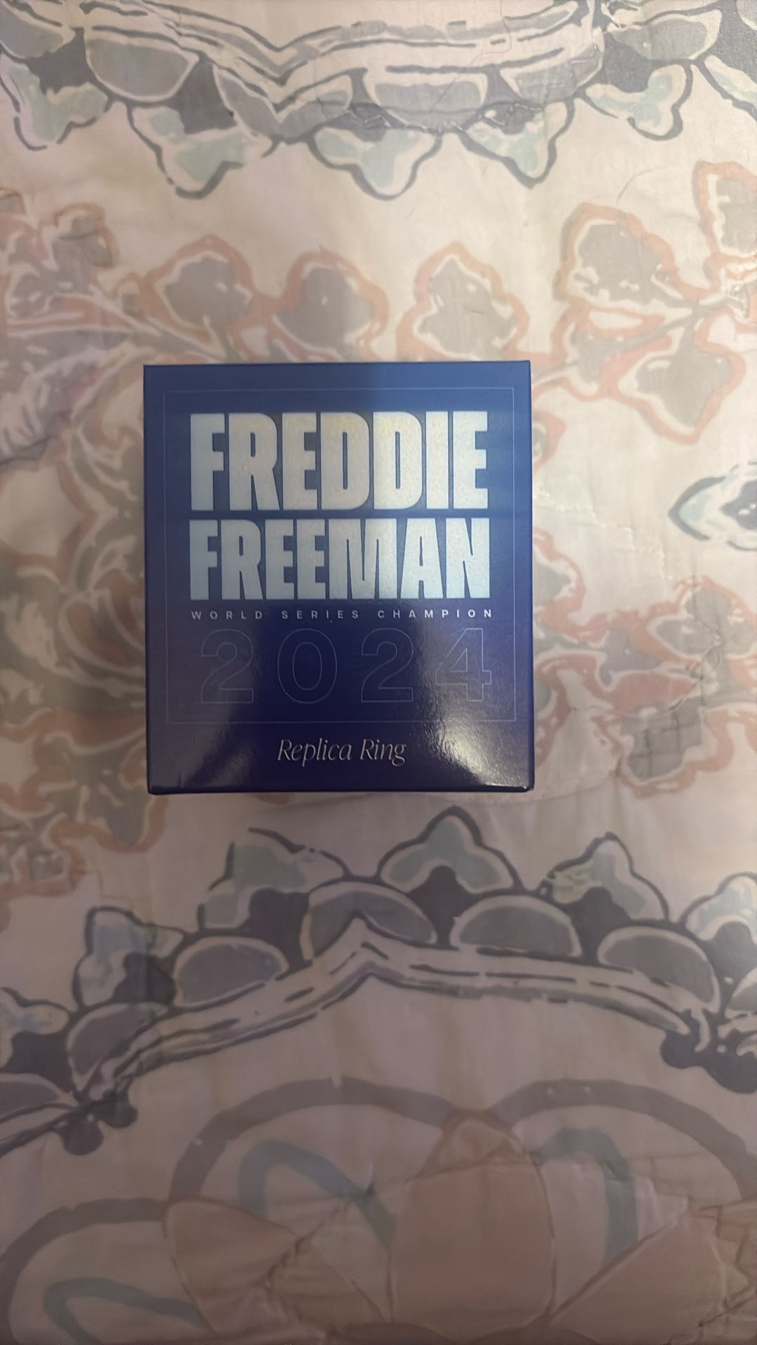 Freddie Freeman Ws Dodger Ring