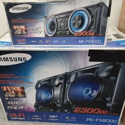 Crazy Deal. 2300 Watts Samsung Bluetooth Dj System With Double USB Ports For Recording CD AND BLUETOOTH.  BRAND NEW 