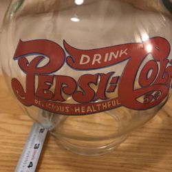 Antique Pepsi lamp Globe 